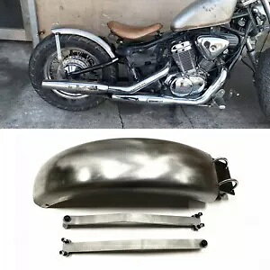3 ύXꂽoCN|AtF_[z_VhE 400 600 VLX y 3PCS Modified Motocycle Steel Plate Rear Fender For Honda Shadow 400 600 VLX FUN