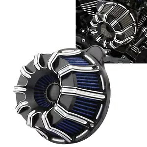 ubNzCgu[GAN[i[Ce[NtB^[n[[c[O1993-2007_Ci/FXRp Black White Blue Air Cleaner Intake Filter For Harley Touring 1993-2007 Dyna/FXR