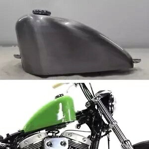 hVo[K\KXR^N 8L n[[X|[cX^[ XL1200 883N 07-22 Unpainted Silver Petrol Gas Fuel Tank 8L For Harley Sportster XL1200 883N 07-22