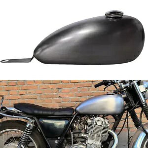 9L F̃K\KXR^NIC^NKX^N/Lbvt}n SR400 SR500 9L Silvery Petrol Gas Fuel Tank Oil Tank Gas Tank W/ Cap For YAMAHA SR400 SR500
