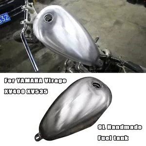 [^[ 9L K\KXR^N}nr[S XV400 XV535 R^N + KXLbv Motor 9L Petrol Gas Fuel Tank For YAMAHA Virago XV400 XV535 Fuel Tank +Gas Cap