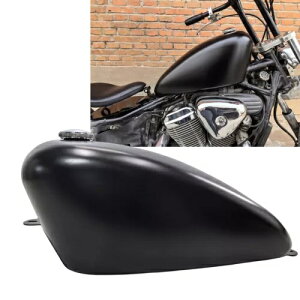 I[goCK\KXR^Nz_XeB[h VLX400 600 8 Z`[}bgubN Motorcycle Petrol Gas Fuel Tank For Honda Steed VLX400 600 8CM Depth Matte Black