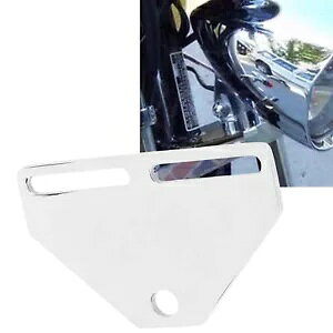 オートバイクロームボトムマウントヘッドライトブラケットアダプターハーレーツーリングバイク用 Motorcycle Chrome Bottom Mount Headlight Bracket Adapter For Harley Touring Bike