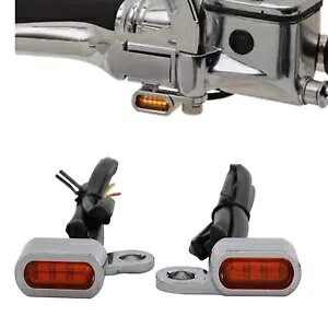 I[goC tg ^[ VOi Cg DRL Fo n[[ _Ci 1999-2017 N[ IW Motorcycle Front Turn Signal Light DRL Fo Harley Dyna 1999-2017 Chrome Orange