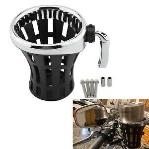 �N���[���n���h���o�[�J�b�v�z���_�[�z���_ GL1500 �S�[���h�E�B���O 2001-2017 GL1800 2018-UP Chrome Handlebar Cup Holder For Honda GL1500 Gold Wing 2001-2017 GL1800 2018-UP