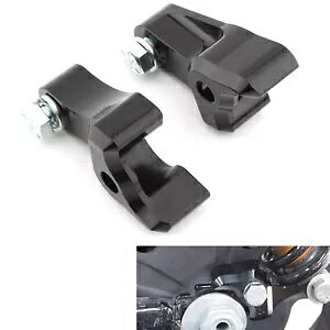 �n�[���[���[�h�O���C�h�J�X�^�� FLTRX 2010-2013 ���A�V���b�N�~���L�b�g �u���b�N For Harley Road Glide Custom FLTRX 2010-2013 Rear Shock Lowering Kit Black �y���s�A���i�z