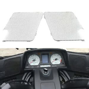 1 �y�A�t�����g�X�s�[�J�[�J�o�[�K�[�h�z���_�S�[���h�E�B���O 1500 1988-2000 �N���[�� 1 Pair Front Speaker Cover Guard For Honda Goldwing 1500 1988-2000 Chrome �y���s�A���i�z