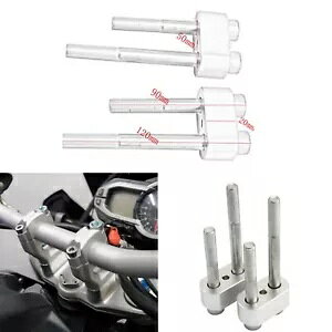 GNXv[[ 1200 XRX 2012-2022 pN[ nho[ CU[tNv A_v^[ Chrome Handlebar Riser Mounting Clamp Adapter For Explorer 1200 XRX 2012-2022