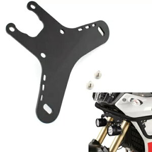 1Pc �t�H�O���C�g�⏕�u���P�b�g�z���_�[���}�n�e�l�� 700 XTZ T7 �� 1Pc Fog Light Auxiliary Bracket Holder Fit For YAMAHA Tenere 700 XTZ T7 Black �y���s�A���i�z