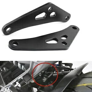2x ubN ATXyV hbvቺN Lbg }n MT-09 / FZ-09 21-22p 2x Black Rear Suspension Drop Lowering Links Kit For YAMAHA MT-09 / FZ-09 21-22