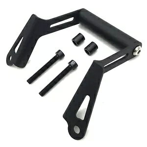 ubN GPS irQ[VdbX^hz_[z_ HAWK11 2023-2024 ɓK Black GPS Navigation Phone Stand Extension Holder Fit For HONDA HAWK11 2023-2024