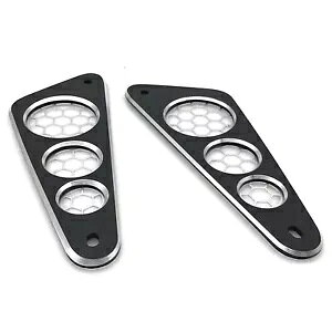 2x ubNAplK[ht[Jo[v[gveN^[}n XSR155 2019-22 2x Black Rear Panel Guards Frame Cover Plate Protector For YAMAHA XSR155 2019-22