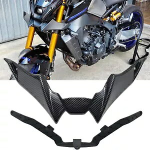 1 ZbgtgtF_[΂X|C[Jo[}n MT-09 V3 2021-2023 1 Set Front Fender Beak Extension Spoiler Cover For YAMAHA MT-09 V3 2021-2023
