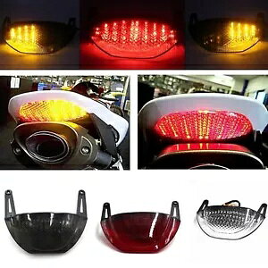 1pc bhAe[u[LgMCgvz_ CBR600RR F5 2007-2013 1pc Red Rear Tail Brake Trun Signal Light Lamp For Honda CBR600RR F5 2007-2013