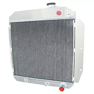 1955-1958 V{[gbN 1959 3B 3C 3D 3E 3F 3G V8 4 RAA~WG[^[ For 1955-1958 Chevrolet TRUCK 1959 3B 3C 3D 3E 3F 3G V8 4 Core Aluminum Radiator