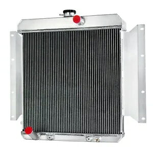 4 RAA~WG[^[ 1968-69 _bW D100 sbNAbv L6 GW 3.7/2.8L CC6169 4 Core Aluminum Radiator For 1968-69 Dodge D100 Pickup L6 Engine 3.7/2.8L CC6169