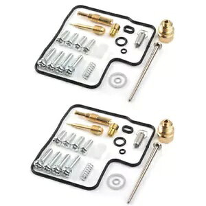 2 Zbg tBbg z_ VT750DC VhE Xsbg 02-2007 Lu^[ rhLbg YC 2 Set Fit Honda VT750DC Shadow Spirit 02-2007 Carburetor Rebuild Kit Carb Repair