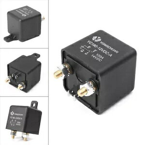 1x 12V 120A �ԍڗp���ϋv�����[�d ON/OFF �����[�X�C�b�` 1x 12V 120A Car Auto Heavy Duty Split Charge ON/OFF Relay Switch �y���s�A���i�z