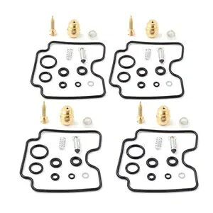 4x Lu^[č\zLbg vW[ _Ct XYL GSF1200 S ofBbg 2001-05 ɓK 4x Carburetor Rebuild Kit Plunger Diaphragm Fit Suzuki GSF1200 S Bandit 2001-05