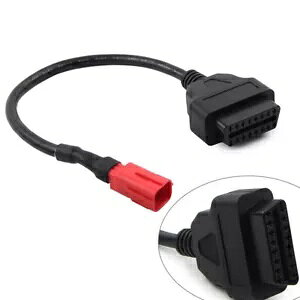 z_p6s16sOBD2P[uRlN^I[goCffA_v^[ 6 Pin to 16 Pin OBD2 Cable Connectors Motorcycles Diagnostic Adapter For Honda