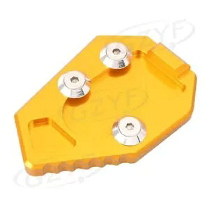 �t�b�g�L�b�N�X�^���h �T�C�h�X�^���h�p�b�h �����v���[�g �z���_ CB1000 2008-2015 �S�[���h�ɓK�� Foot Kickstand Side Stand Pads Extension Plate Fit HONDA CB1000 2008-2015 Gold �y���s�A���i�z