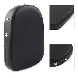ubNI[goCobNXgV[V[o[NbVpbhtBbgn[[XYLjo[T Black Motorcycle Backrest Sissy Bar Cushion Pad Fit Harley Suzuki Universal