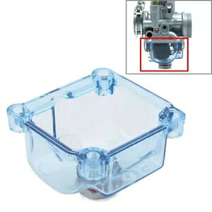 u[ Lu^[ t[g {E VF vX`bN Cς  PHBG Y 50cc p Blue Carburetor Float Bowl Shell Plastic Refit Transparent for PHBG Carb 50cc