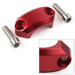 22mm ���b�h�}�X�^�[�V�����_�[�p�[�`�N�����v�J�o�[ ���g�N���X MX �G���f���[���o�C�N�ɓK�� 22mm Red Master Cylinder Perch Clamp Cover Fit Motocross MX Enduro Motorbike �y���s�A���i�z