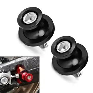 z_ CBR 2x I[goCXCOA[Xv[XC_[X^hlW 8 ~[g For HONDA CBR 2x Motorcycle Swingarm Spools Slider Stand Screw 8MM Thread Black