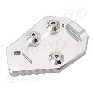 tbgLbNX^hTChX^hpbhv[gtBbgz_ CB1000 2008-15 Vo[ Foot Kickstand Side Stand Pads Extension Plate Fit HONDA CB1000 2008-15 SILVER