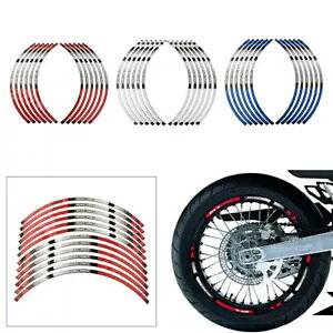17 "ストライプホイールデカールテープステッカースズキ DRZ DR-Z 400SM 2005-2019 2018 17" Stripes Wheel Decals Tape Stickers For SUZUKI DRZ DR-Z 400SM 2005-2019 2018