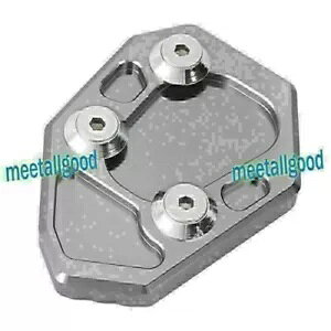 LbNX^h gpbh TChv[g X^h tbgtBbg BMW S1000RR 2010-2014 O[ Kickstand Enlarge Pad Side Plate Stand Foot fit BMW S1000RR 2010-2014 Grey