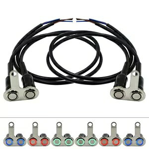 12V LED [^[XCb`nho[߉\ȃ}EghXCb`jo[T 12V LED Motor Switch Handlebar Adjustable Mount Waterproof Switches Universal