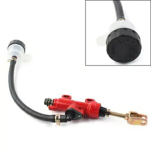 Au[L}X^[V_[|vU[o[I[goC_[goCNp Rear Brake Master Cylinder Hydraulic Pump Reservoir For Motorcycle Dirt Bike RED