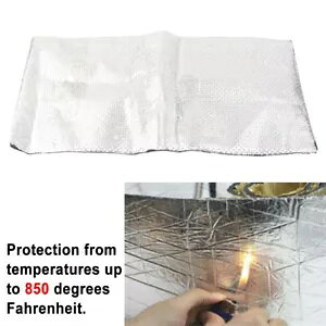 O[hvq[gV[htFAOJo[ȔSV[gveN^[tBbgATVoCN Grade Pre Heat Shield Fairing Cover Self Adhesive Sheet Protector Fit ATV Bike