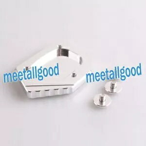 LbNX^h TChX^htbgv[gpbh Vo[ z_ NC700 S X CeO 2012-2014p Kickstand Side StandFoot Plate Pad Silver for Honda NC700 S X Integra 2012-2014