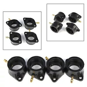 4 Lu^[YCe[N}jz[hu[c Kawasaki KZ1000 KZ900 4Pcs Carburetor Carb Intake Manifold Boots For Kawasaki KZ1000 KZ900