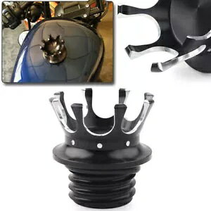 I[goCKX^NICLbvE˂n[[X|[cX^[_Cip Motorcycle Gas Tank Oil Cap Right-hand Thread Black For Harley Sportster Dyna