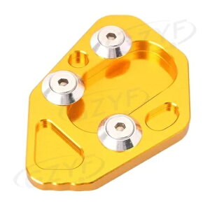 �t�b�g�T�C�h�L�b�N�X�^���h�v���[�g�p�b�h BMW F800R 2009-2014 HP2 �X�|�[�c 2008-2010 �S�[���h�ɓK�� Foot Side Kickstand Plate Pad Fit BMW F800R 2009-2014 HP2 Sport 2008-2010 Gold �y���s�A���i�z