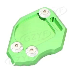 I[goCLbNX^hTChX^hv[gpbhtBbg BMW F800GS 2008-2014 O[ Motorcycle Kickstand Side Stand Plate Pad Fit BMW F800GS 2008-2014 GREEN