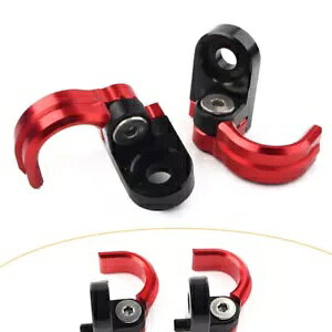 2x �I�[�g�o�C�u���[�L���C���z�[�X�N�����v�X�i�b�v XR400R TRX400EX 99-04 XR650R 00-07 2x Motorcycle Brake Line Hose Clamp Snap For XR400R TRX400EX 99-04 XR650R 00-07 �y���s�A���i�z
