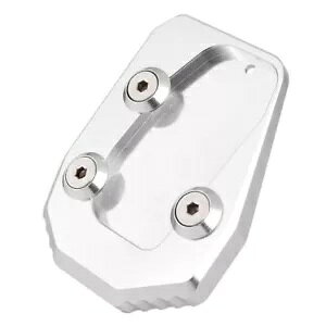 LbNX^h TChX^h v[g pbh }n MT09 2013-2016 Vo[ɓK Kickstand Side Stand Plate Extension Pad Fit Yamaha MT09 2013-2016 Silver