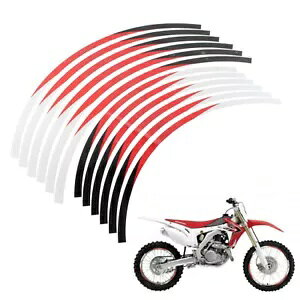 21C` 18C`  zC[ XebJ[ bh tBbg z_ CRF 250L/[ CRF 300L /[ CRF230L 21" 18" Rim Wheel Stickers Red Fit Honda CRF 250L/ RALLY CRF 300L /RALLY CRF230L