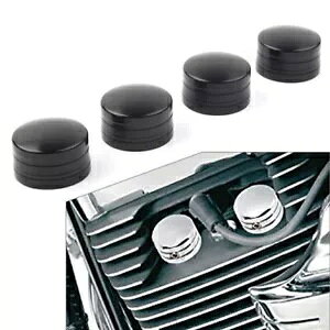 4x ubN wbh {g Xp[N vO Jo[ n[[ X|[cX^[ XL cC J c[Op 4x Black Head Bolt Spark Plug Covers For Harley Sportster XL Twin Cam Touring