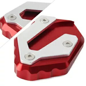 LbNX^h TChX^h v[gpbh }n MT-07 14-18 XSR700 16-17 bh Kickstand Side Stand Plate Extension Pad For YAMAHA MT-07 14-18 XSR700 16-17 Red