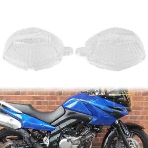 ^[VOiCgNAYXYL GSX DL 650 1250 600 1200 SFV SV1000 Turn Signal Light Clear Lens For SUZUKI GSX DL 650 1250 600 1200 SFV SV1000