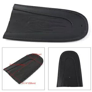 \㕔ȃU[t[tF_[悾ꂩn[[X|[cX^[ XL883 XL1200 04-15 Solo Rear Seat Leather Flame Fender Bib For Harley Sportster XL883 XL1200 04-15