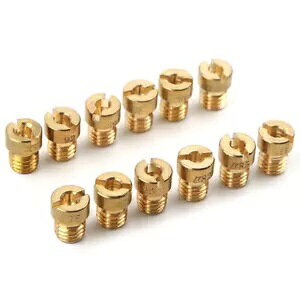 12  5mm pLu^[ Lu C WFbg #75-#102 tBbg Dellorto sha phbg 12pc 5mm Replacement Carburetor Carb Main Jets #75-#102 Fit Dellorto sha phbg