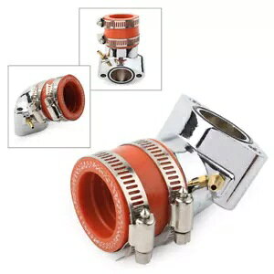Ce[N}jz[h GY6 150cc XN[^[ S[J[g ptH[}X A~jE IWp Intake Manifold For GY6 150cc Chinese Scooter GoKart Performance Aluminum Orange