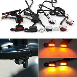 I[goC ~j LED ^[VOi Ao[ Cg n[[ 04-21 X|[cX^[ 883 1200 ɓK Motorcycle Mini LED Turn Signal Amber Light Fit Harley 04-21 Sportster 883 1200